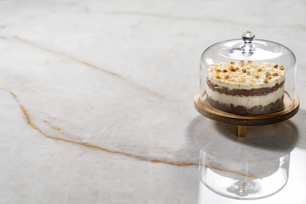 Ascale Crystal Lux White Konyhai burkolólap