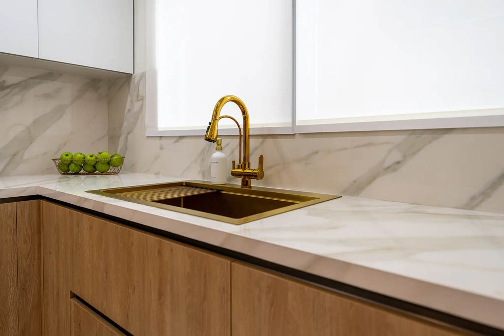 Ascale Ducal Gold Konyhai burkolólap | Csempék és Mozaikok