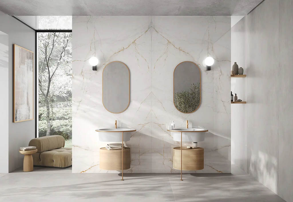 Ascale Lucca Gold Falburkolat | Csempék és Járólapok