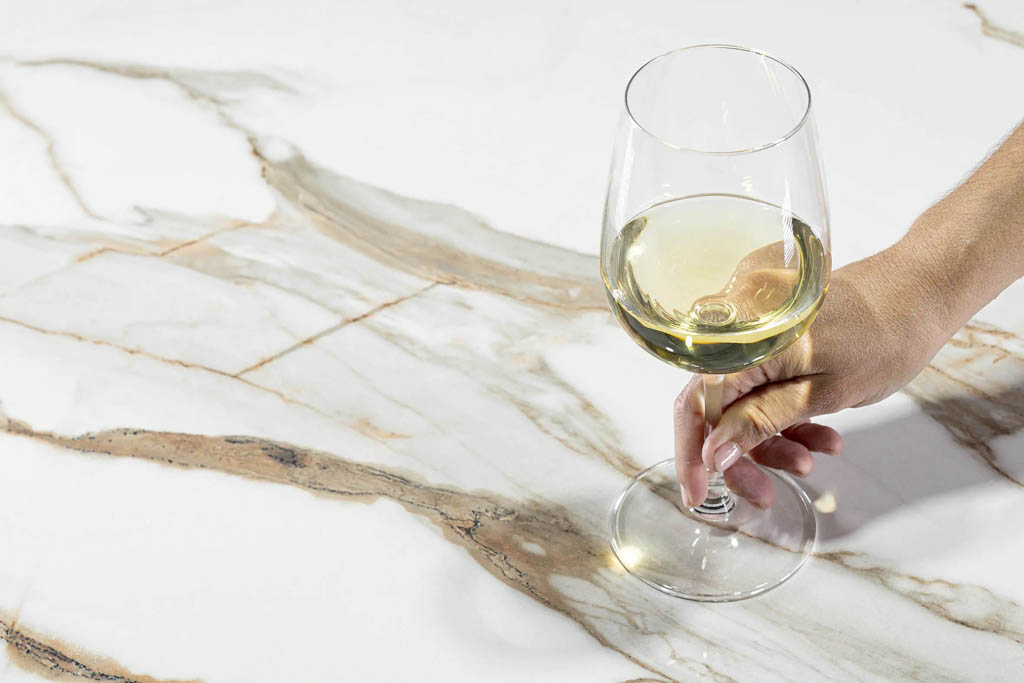 Ascale Macchia Vecchia Gold Konyhai burkolólap