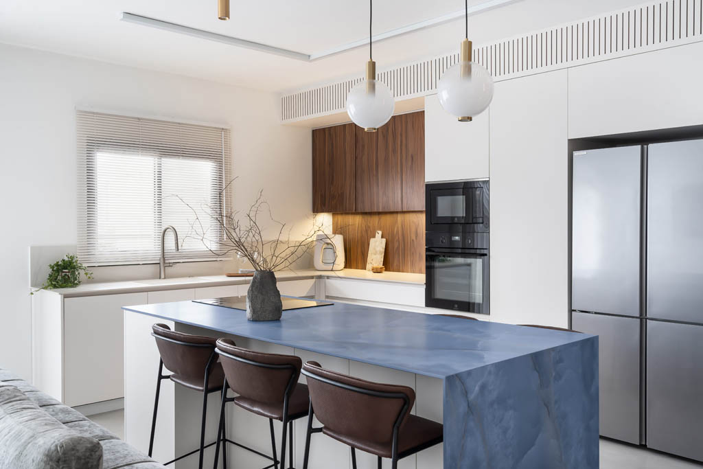 Ascale Onice Blue Konyhai burkolólap | Csempék és Járólapok