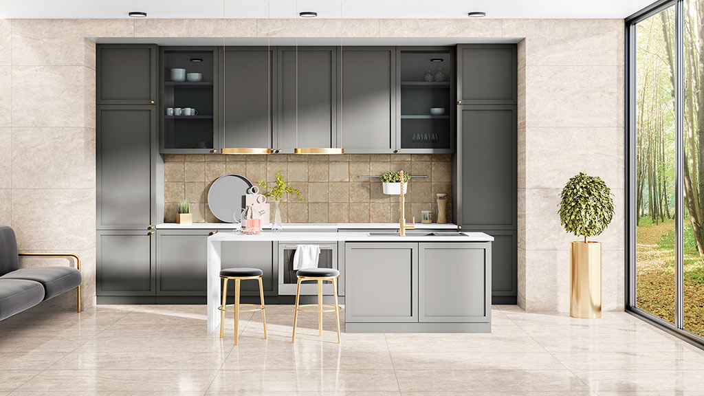 Azteca Perla Venata Konyhai burkolólap | Csempék és Járólapok