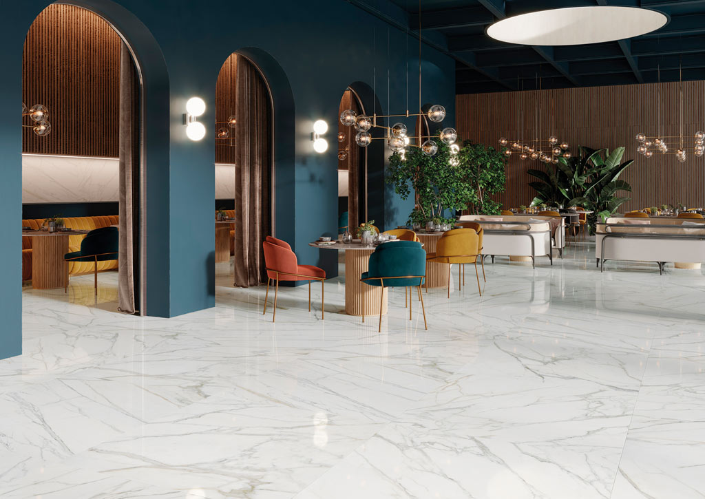 Azulev Calacatta Gold Kőhatású járólap 