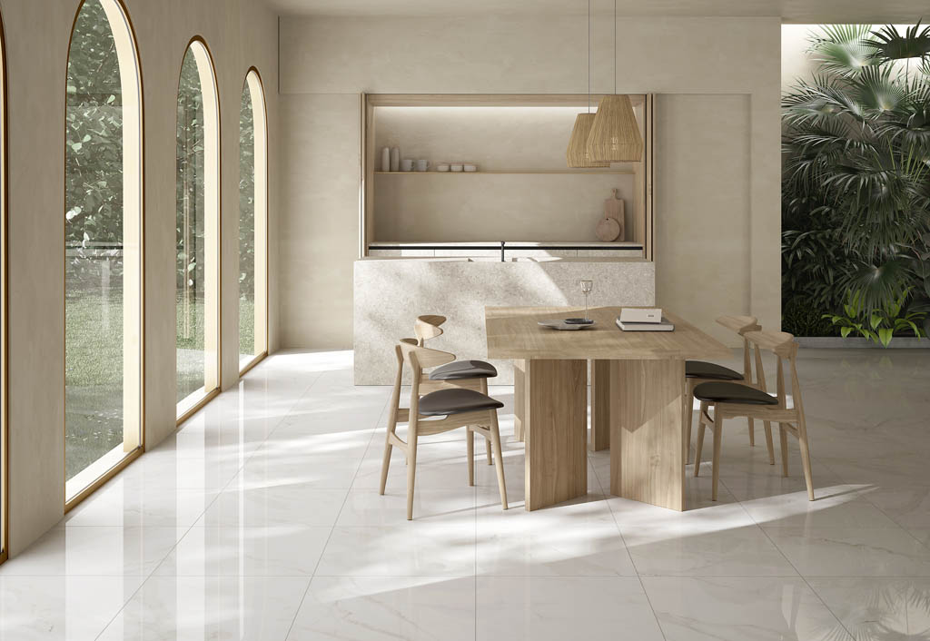 Azuvi Calacatta Kőhatású járólap | Csempék és Falburkolatok