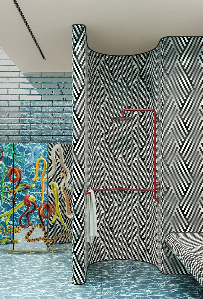 Bardelli Black & White Falburkolat | Csempék és Mozaikok