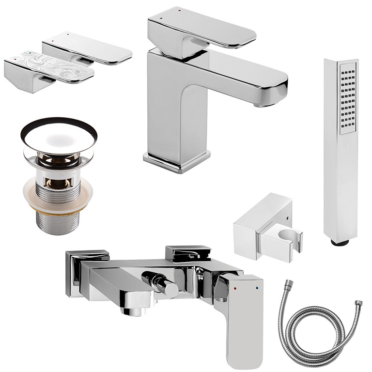 Deante Azalia fürdőszoba zuhanyszett 6 in 1 