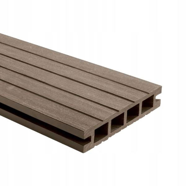 Bergdeck MINI WPC teraszpadló 2,0x11x200 cm - 0,22 m2 Dió NT1091