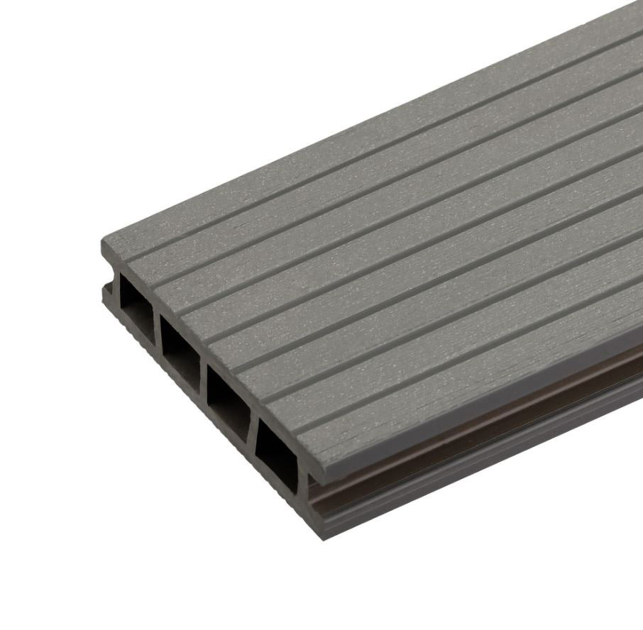Bergdeck WPC balkonpadló 2,5x15x120 cm  - 0,60 m2 Antracit BD1T01