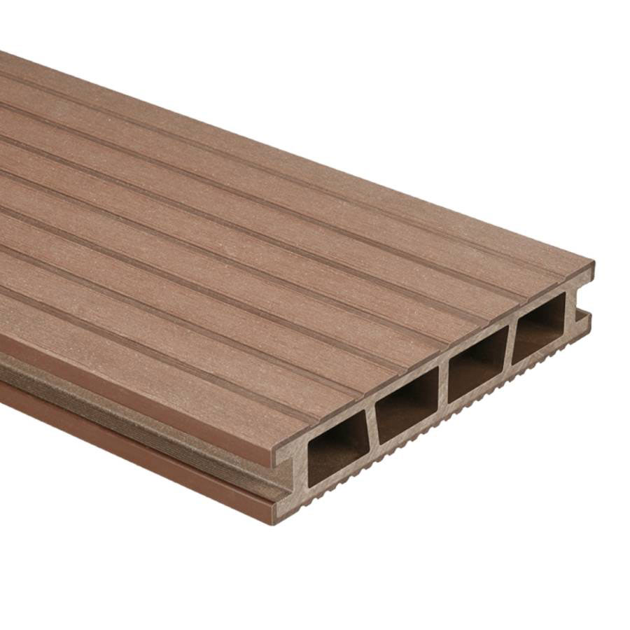 Bergdeck WPC balkonpadló 2,5x15x120 cm  - 0,60 m2 Gesztenye BD1T04