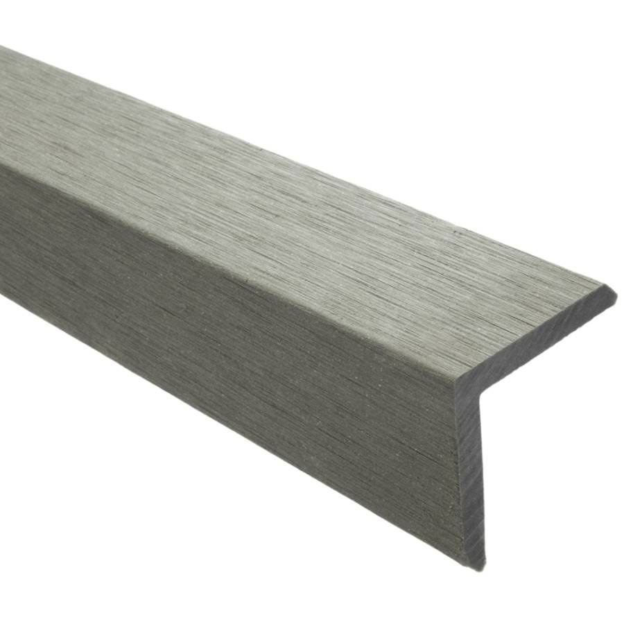 Bergdeck WPC BERGDECK S140 saroktakaró L profil 50 x 50 mm x 2,20 m Szürke BBKS07