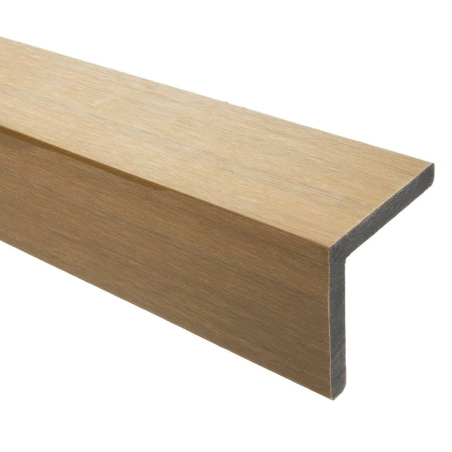 Bergdeck WPC BERGDECK W138 saroktakaró L profil 50 x 50 mm x 2,40 m Tikfa BBK006