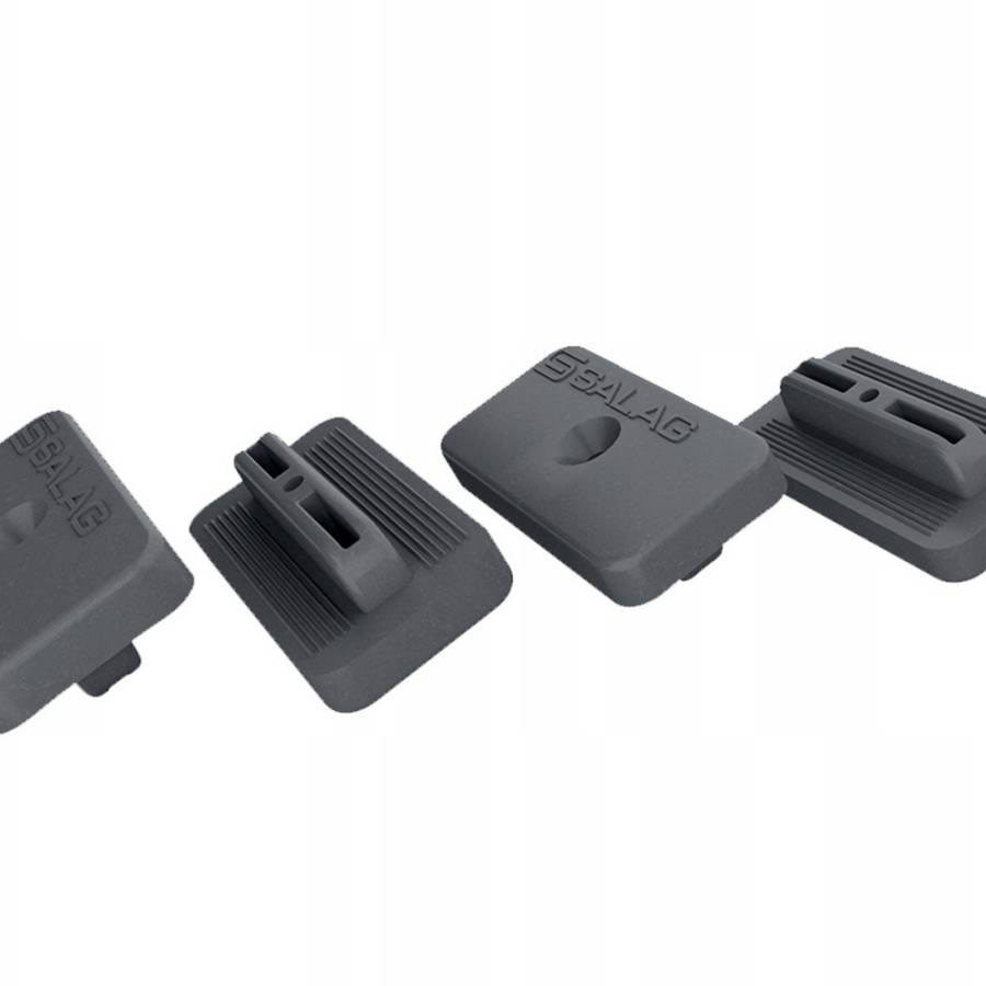 Bergdeck WPC PVC rögzítőklipsz szett 14 mm x 32 mm Fekete BDZ000