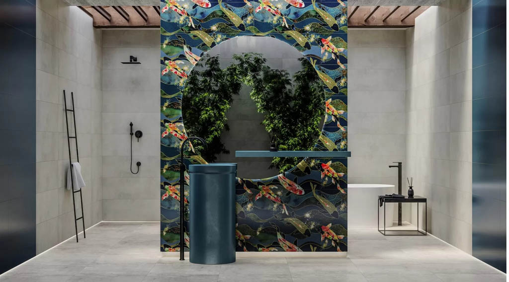 Ceramica Bianca Deep Blue Csempe és Padlólap