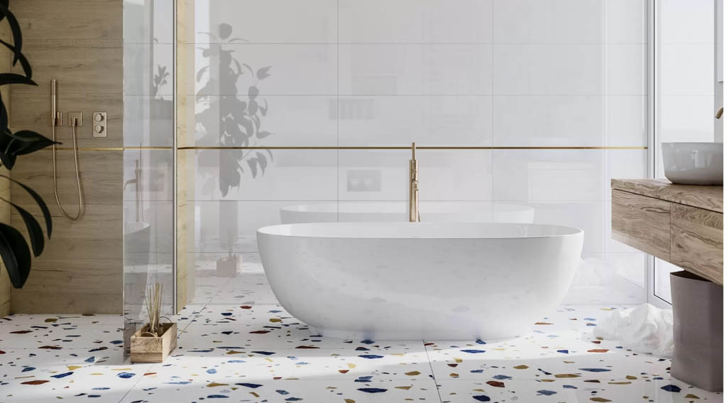 Ceramica Bianca Divedro Cream Csempe és Padlólap