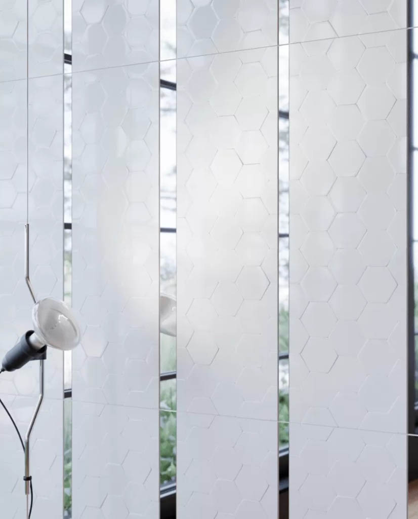 Ceramica Bianca Hexagon Csempe és Padlólap