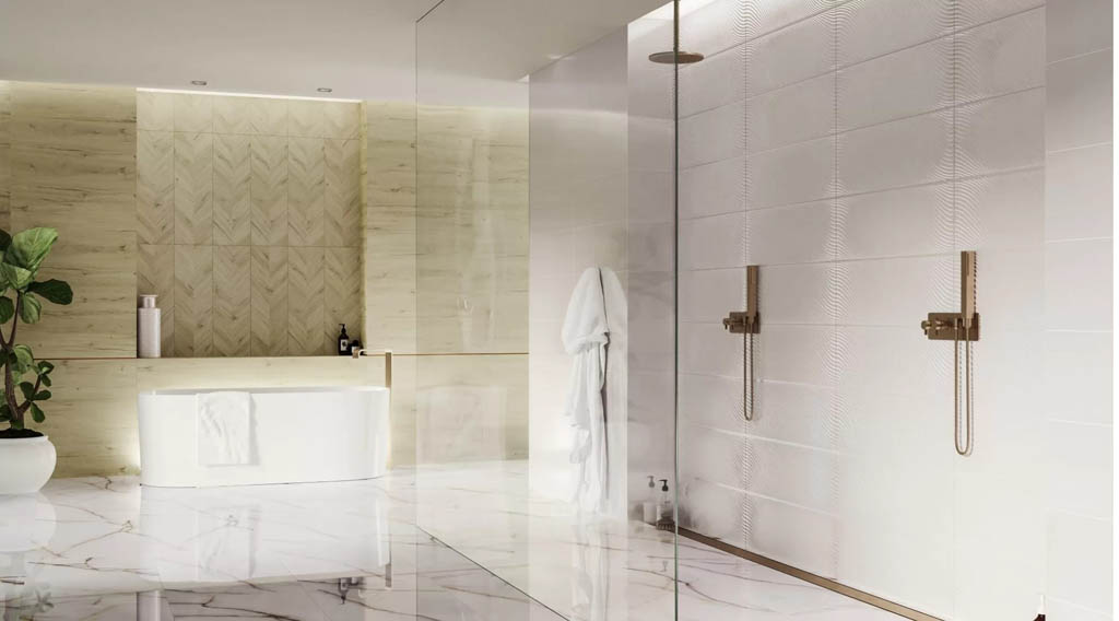 Ceramica Bianca Perla White Csempe és Padlólap