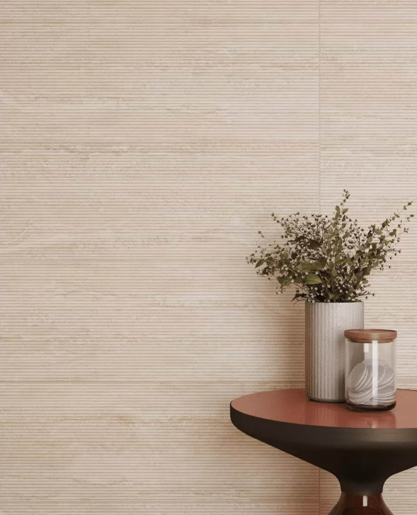 Ceramica Bianca Travertin Csempe és Padlólap