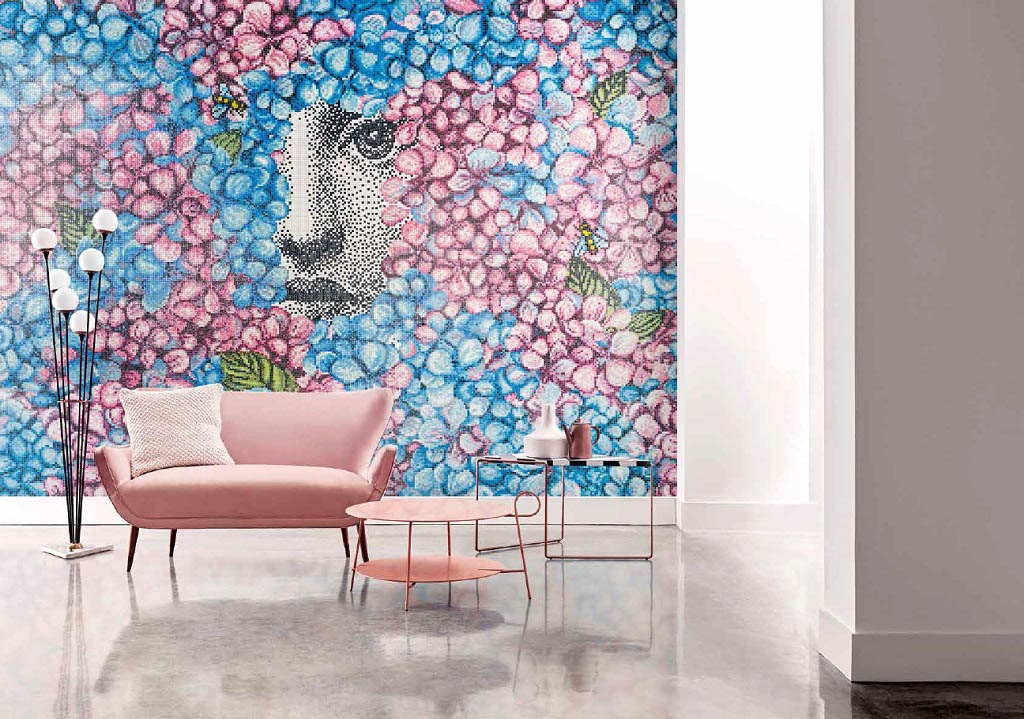 Bisazza Fornasetti Mozaik | Csempék és Járólapok