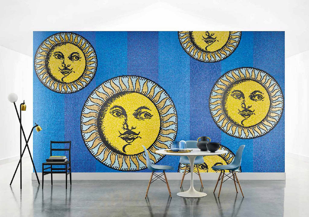 Bisazza Fornasetti Mozaik | Csempék és Falburkolatok