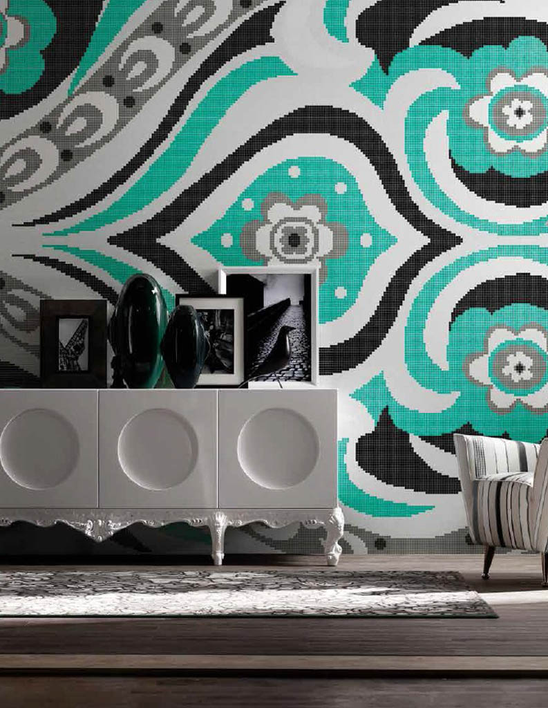 Bisazza Decori Modern Mozaik | Csempék és Falburkolatok