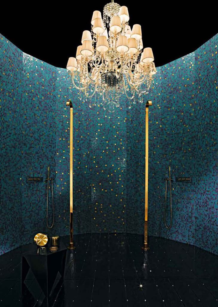 Bisazza Miscele Gold Blends Mozaik | Csempék és Padlólapok