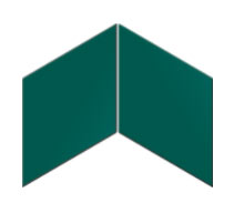 Valore Botanica Caro Emerald Forest 11,5 x 11,8 dekorcsempe