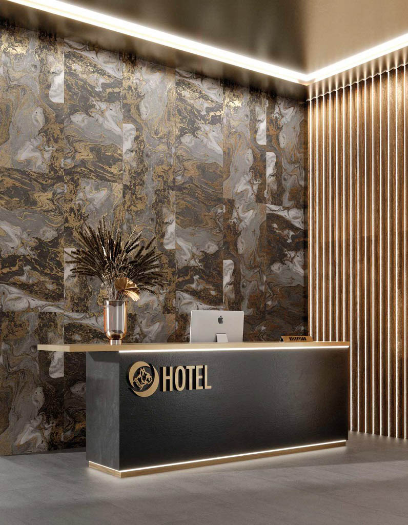 Boxer Artwork Deep Jungle Falburkolat | Járólapok és Csempék