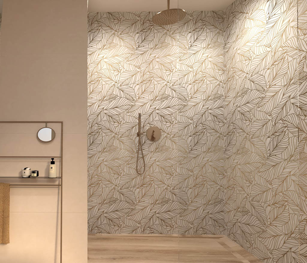 Boxer Artwork Cacao Leaves Falburkolat | Csempék és Falburkolatok