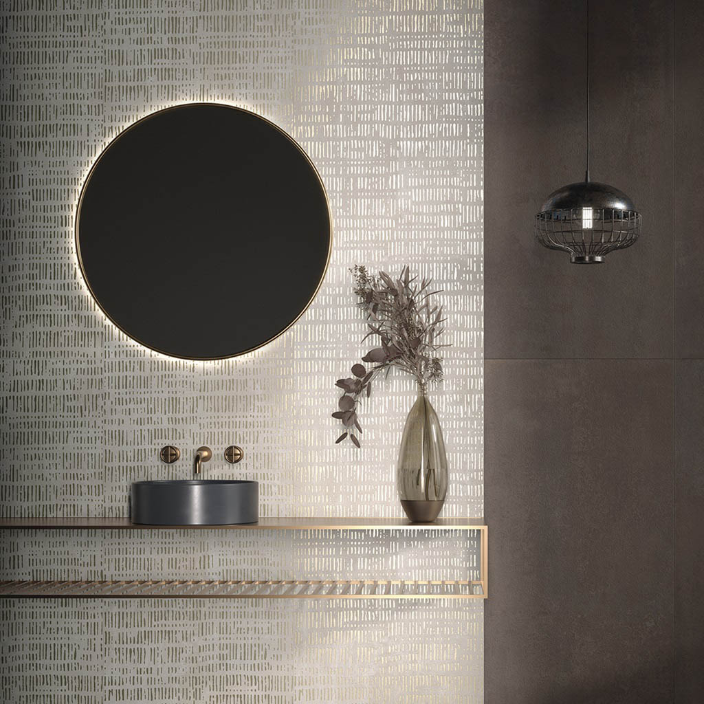 Boxer Artwork Cacao Sign Falburkolat | Csempék és Járólapok