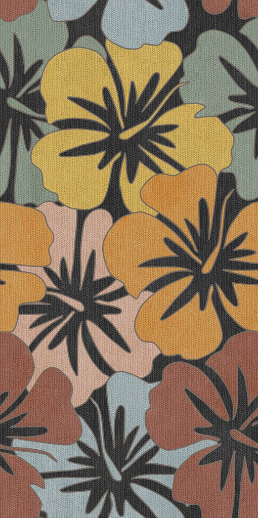 Boxer Artwork Multi Borneo Falburkolat | Csempék és Járólapok