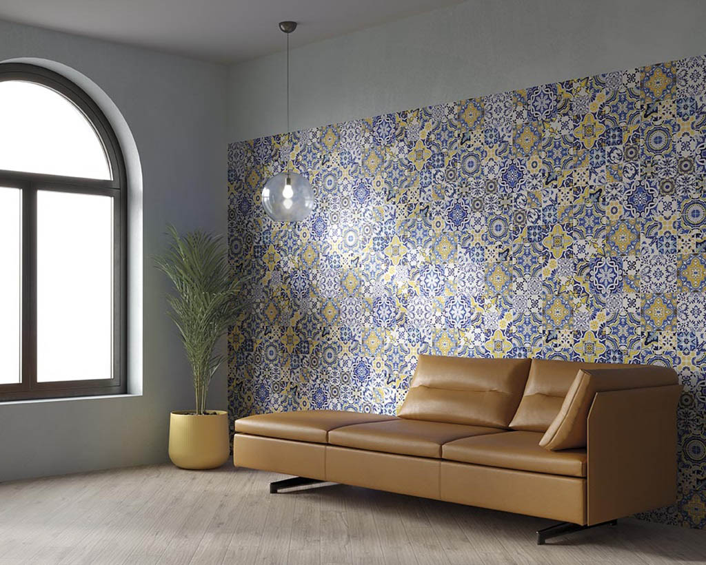 Boxer Artwork Sun Vietri Falburkolat | Csempék és Falburkolatok