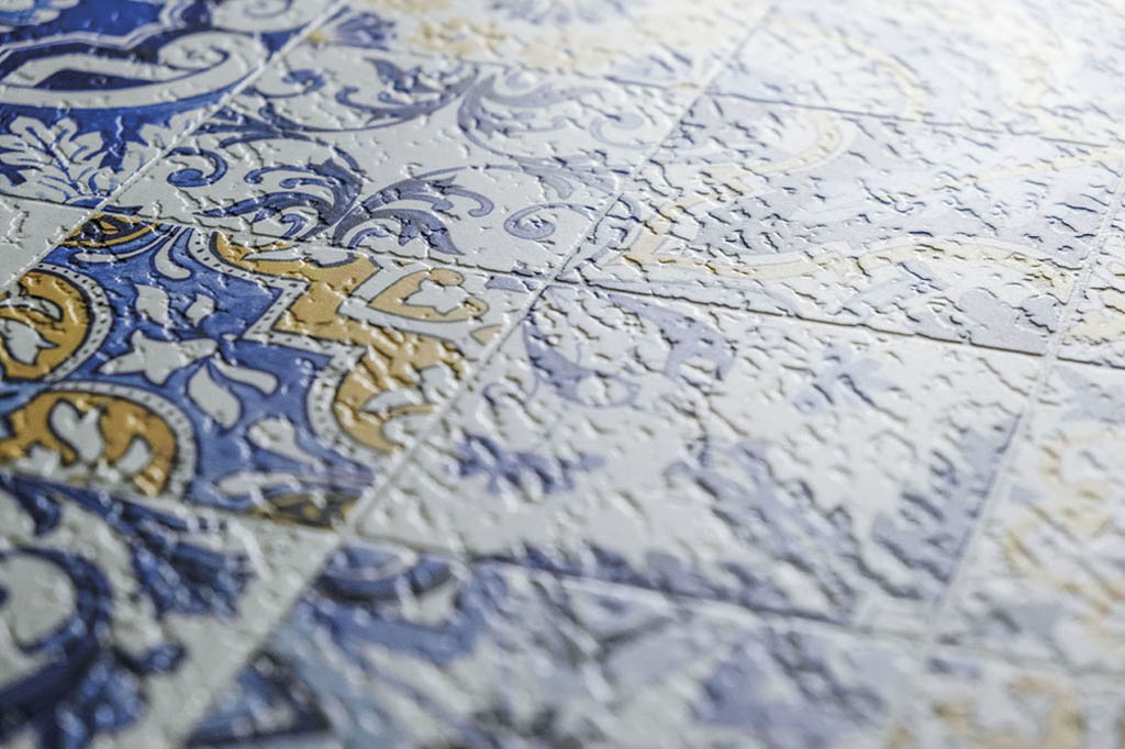 Boxer Artwork Sun Vietri Falburkolat | Járólapok és Csempék