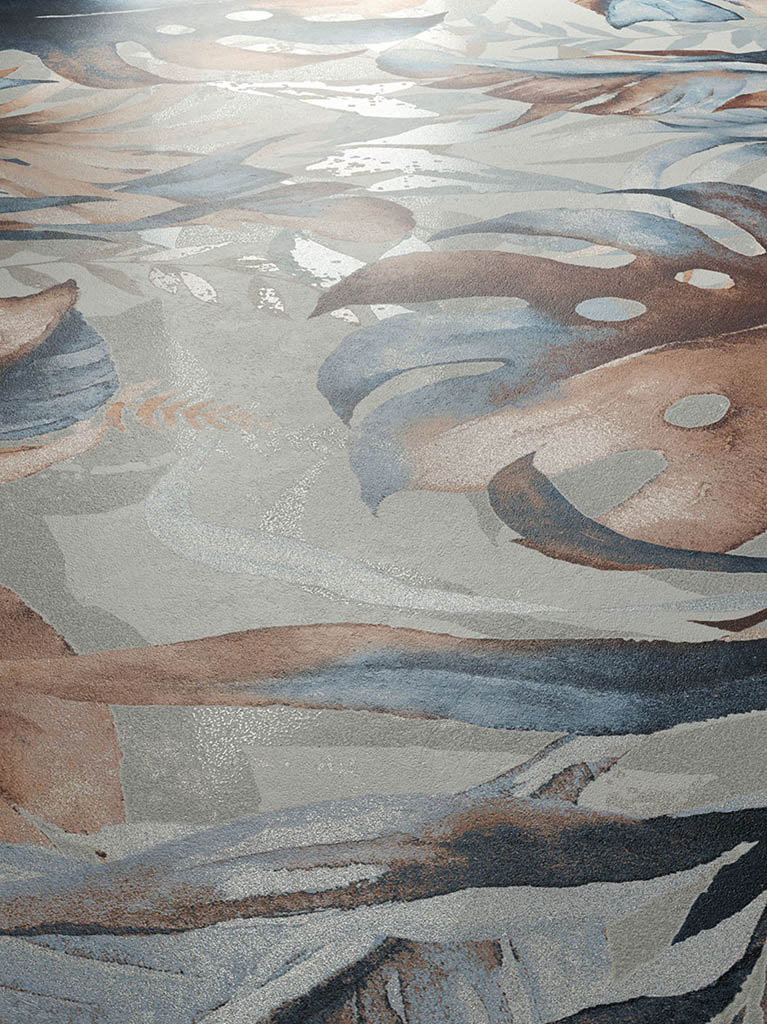 Boxer Artwork Blue Wild Falburkolat | Járólapok és Csempék