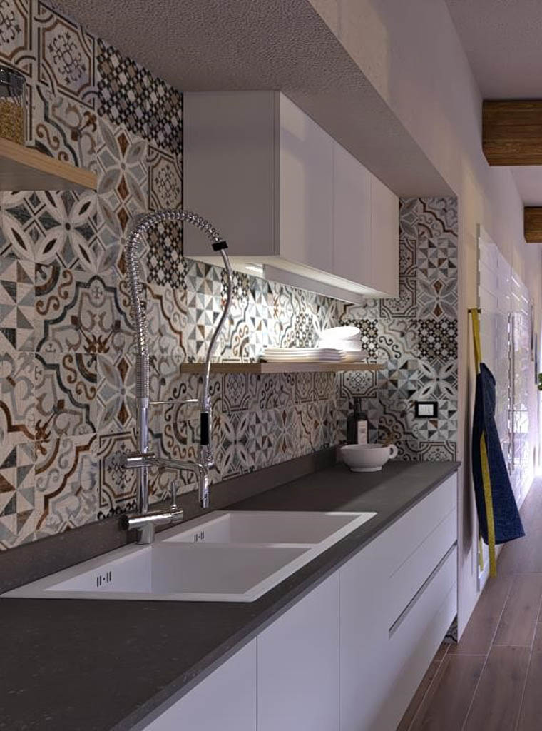 Boxer Cementina Wood Falburkolat | Csempék és Járólapok