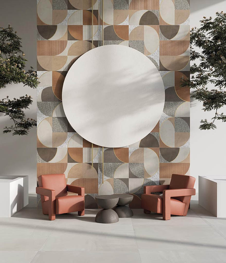 Boxer Artwork Epoque Terrazzo Falburkolat | Csempék és Burkolatok