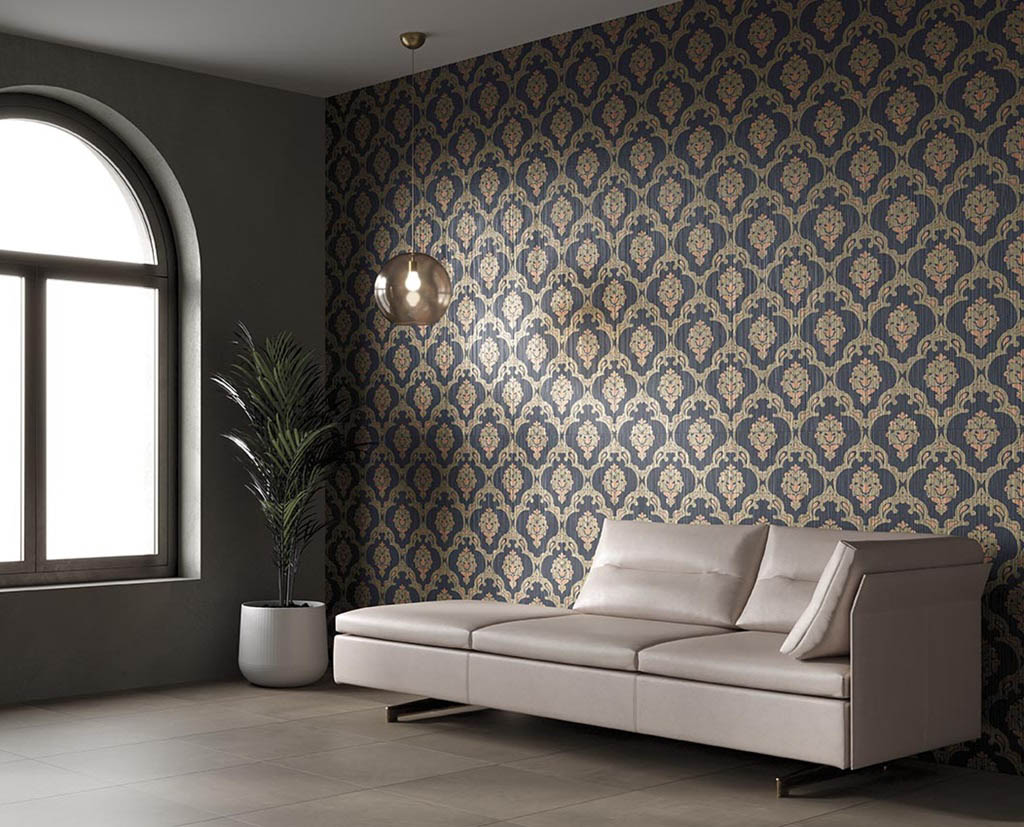 Boxer Artwork Gold Arabesque Falburkolat | Csempék és Mozaikok