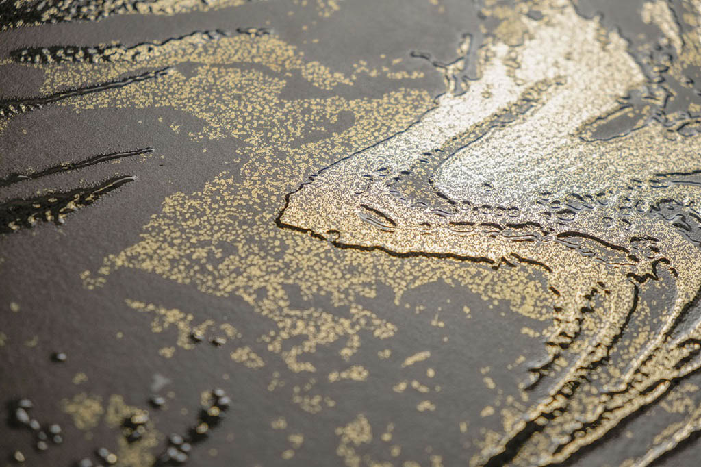 Boxer Artwork Gold Blast Falburkolat | Csempék és Mozaikok