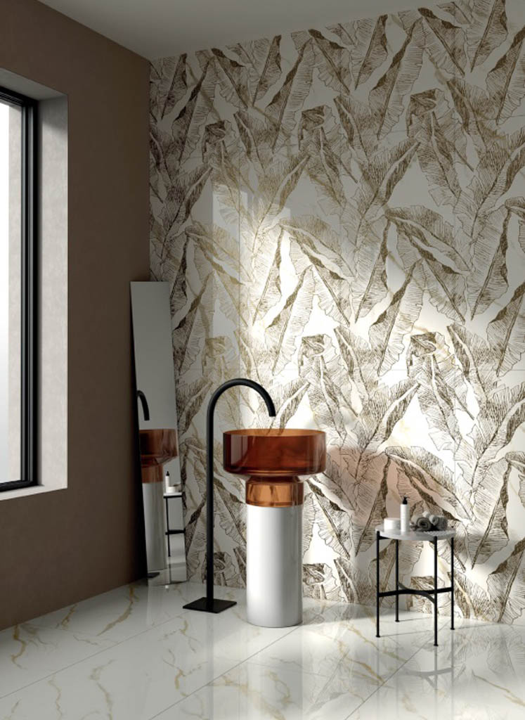 Boxer Selva Calacatta Gold Falburkolat | Csempék és Járólapok