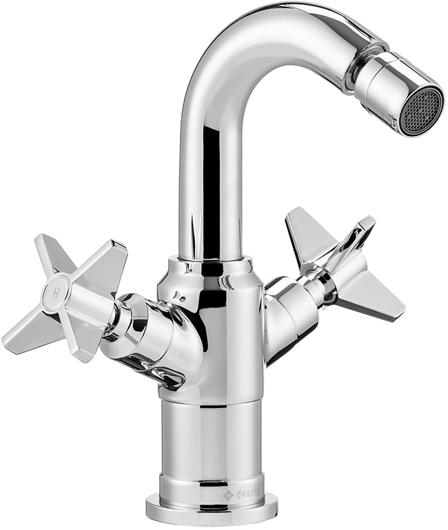 Deante Temisto bidé csaptelep click-clack leeresztővel 