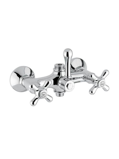 Bugnatese Old'800 kádcsaptelep test 3/4-es csatlakozással és 1/2-es csatlakozással, króm 003CR