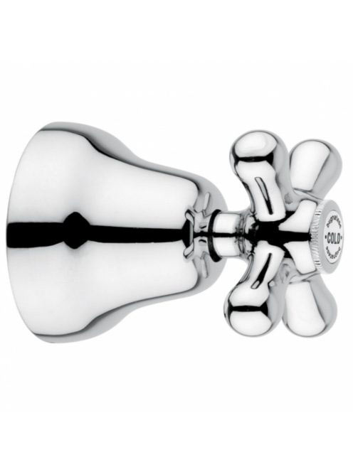 Bugnatese Old 800 csempeszelep 1/2" csatlakozással, króm/arany 060CRDO