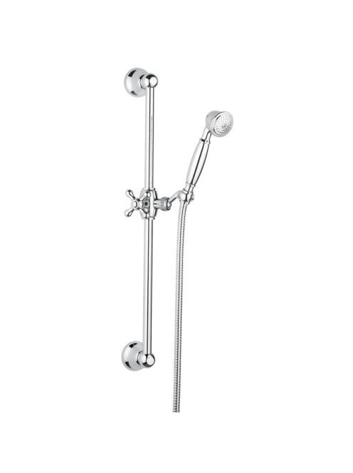 Bugnatese Denver zuhanyrúd szettel, króm 19256CR