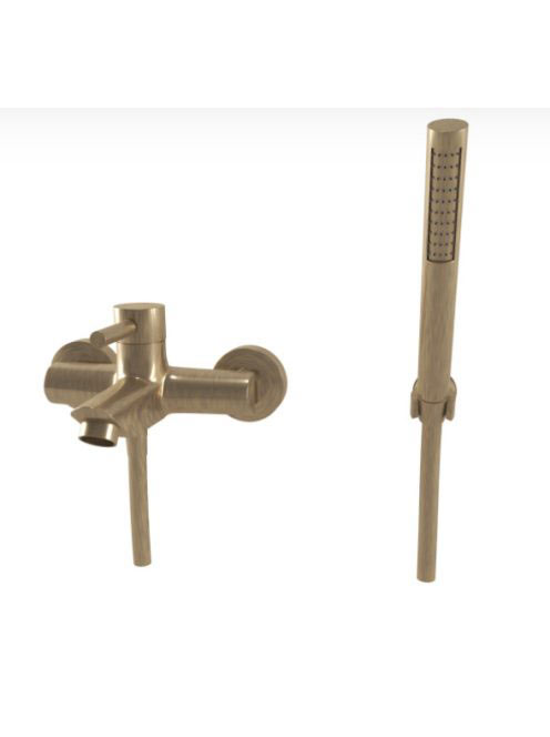 Bugnatese Kobuk kádcsaptelep zuhanyszettel, bronz 2202BR