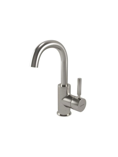 Bugnatese Kobuk mosdócsaptelep click-clack leeresztővel, rozsdamentes acél hatású 2213SCNS