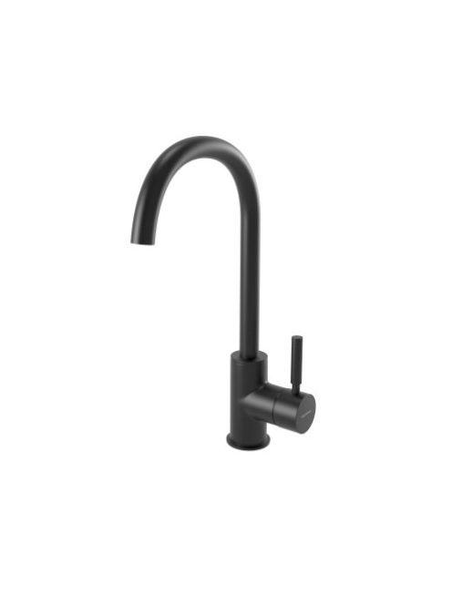 Bugnatese Kobuk magas mosdócsaptelep leeresztő nélkül, matt fekete 2217SNE