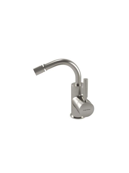 Bugnatese Kobuk bidécsaptelep leeresztővel, rozsdamentes acél hatású 2223NS