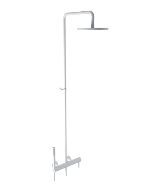 Bugnatese Kobuk zuhanyrendszer, matt fehér 2242CBI