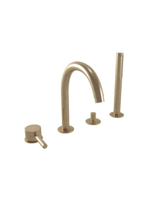 Bugnatese Kobuk 4-lyukú kádcsaptelep, bronz 2255BR