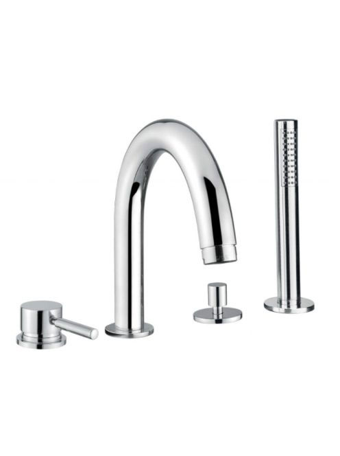 Bugnatese Kobuk 4-lyukú kádcsaptelep, króm 2255CR