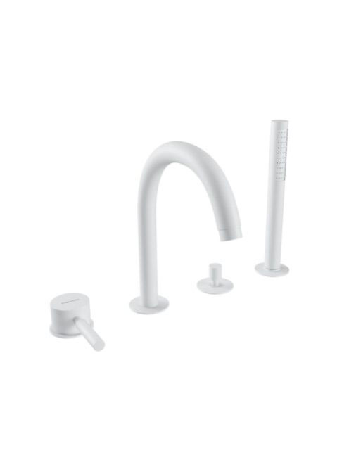 Bugnatese Kobuk 4-lyukú kádcsaptelep, matt fehér 2255BI